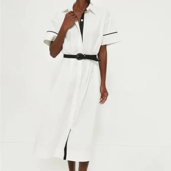 NWT TUCKERNUCK
White Piped Kate Dress - Picture 1 of 6